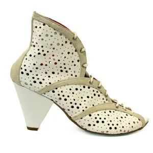 Danii-White Lace up- LAST PAIR 42!