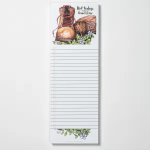 Henning Hiking Boot Magnetic Notepad