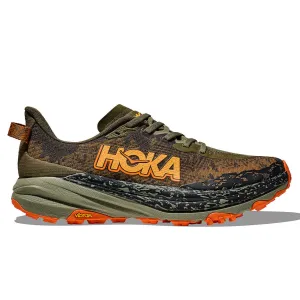 Hoka Speedgoat 6 Mens | Antique Olive / Squash