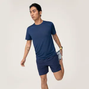 Men's Natural Run Tee - True Navy