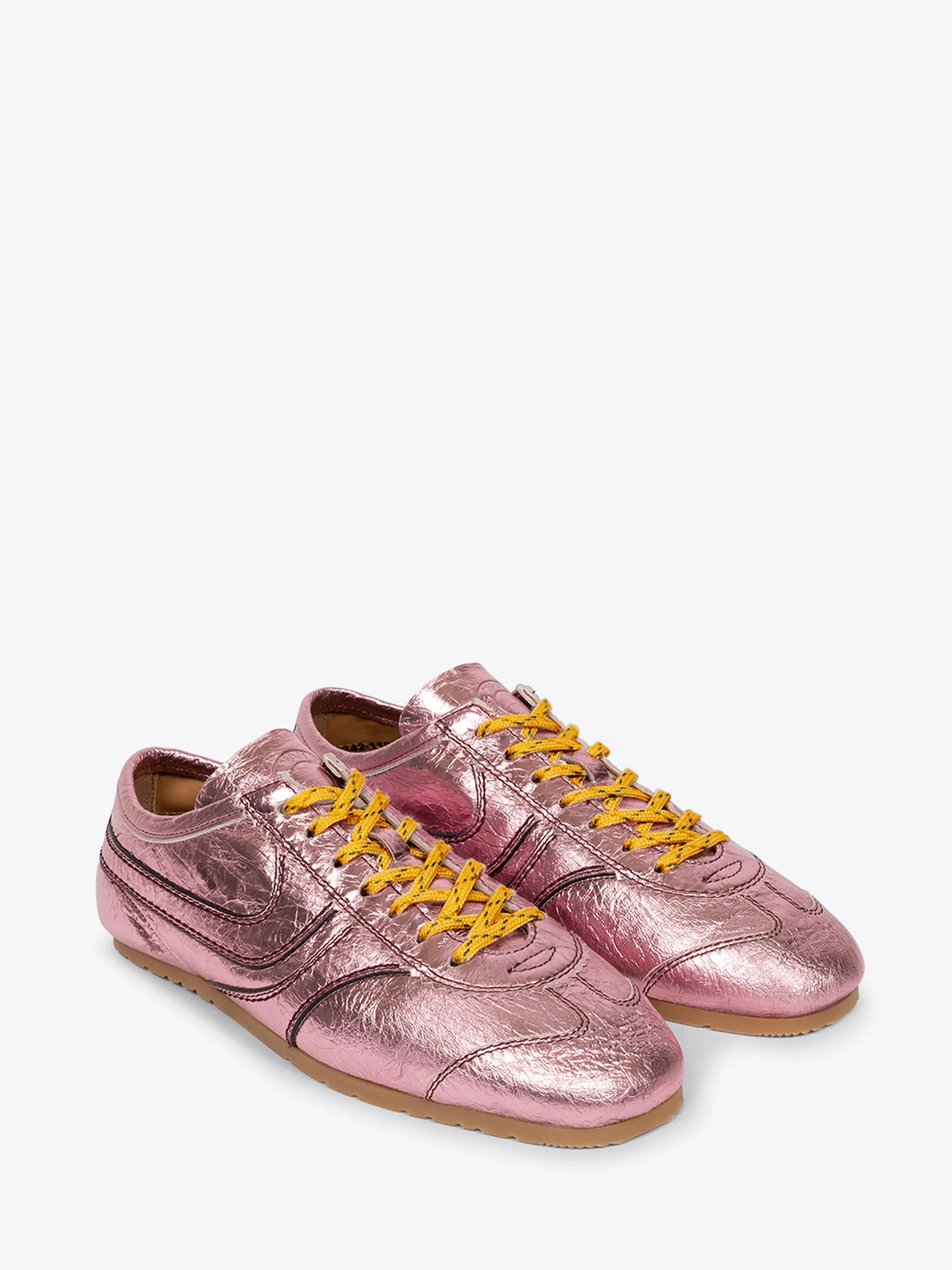 Metallic sneakers