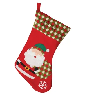 Santa Claus Christmas Hanging Stocking