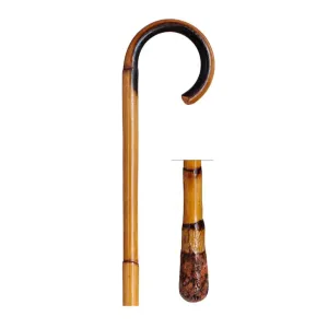 Segorbina De Bastones Walking Stick with Curved Wood Exclusive Rattan Stump