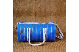 Upcycled Handwoven Duffle Bag