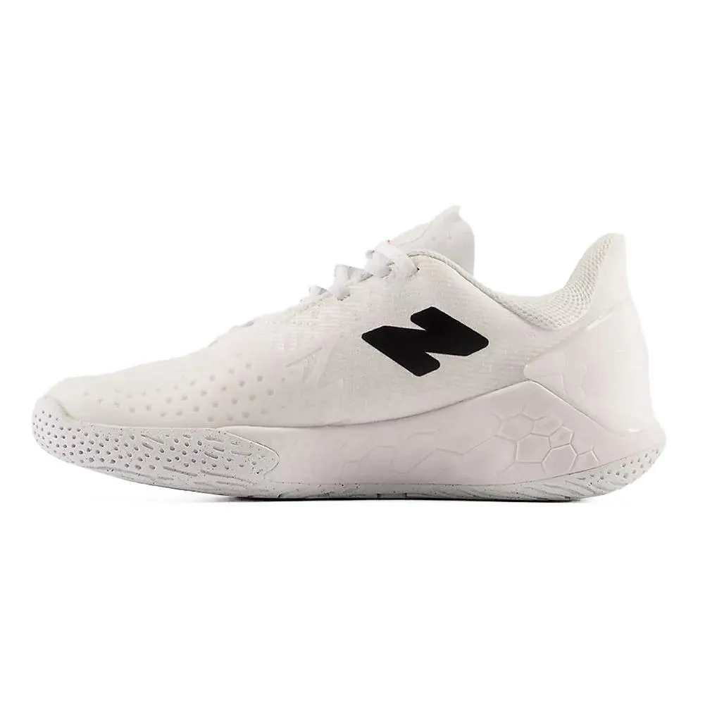 Women's Fresh Foam X Lav v2 B Width Tennis Shoes White and Black